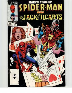 Marvel Team-Up #134 (1983) Jack of Hearts