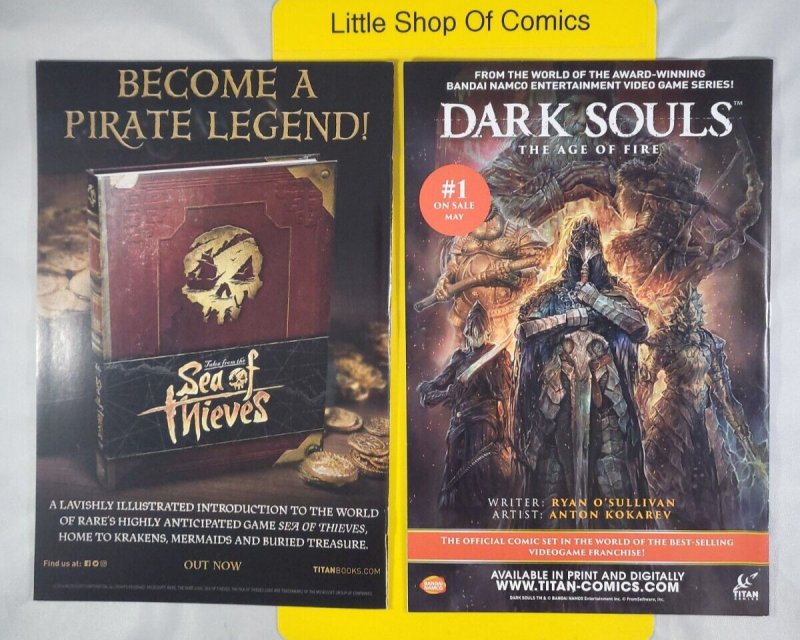 Sea of Thieves #1 2 3 4 Cover A Complete Set 2018 Titans Comics