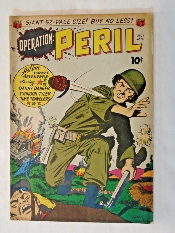 Operation Peril (1950, ACG) #2 fn-; + #7 cover!