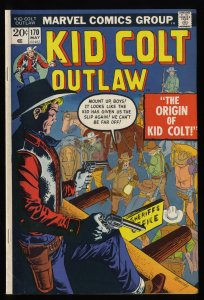 Kid Colt Outlaw #170 VF 8.0