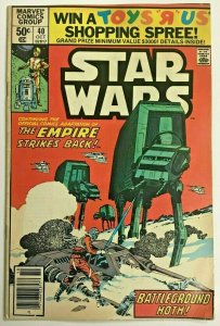 STAR WARS#40 VG 1980 MARVEL BRONZE AGE COMICS