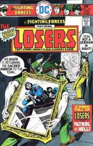 Our Fighting Forces #164 FN ; DC | the Losers 1976 Kubert Mirror Reflection