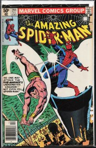 The Amazing Spider-Man #211 Newsstand Edition (1980) Spider-Man