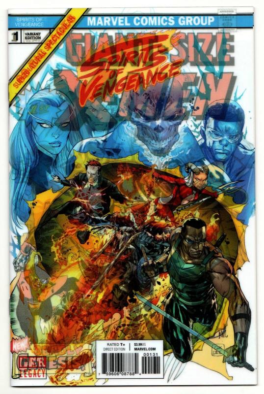 Spirits Of Vengeance #1 Lenticular 3D Variant Giant Sized X-Men #1 Homage (NM)