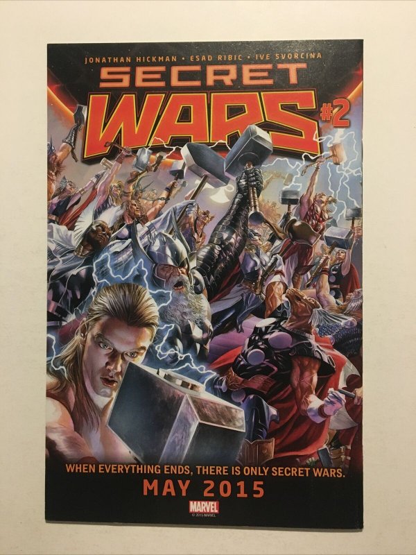 Marvel Free Previews Secret Wars #1 2015 Hickman Ross Wolverine Deadpool