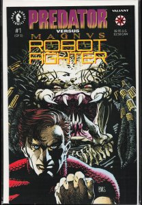 Predator vs. Magnus Robot Fighter #1  (1992) Predator