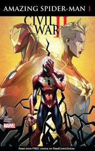 CIVIL WAR II: AMAZING SPIDER-MAN #01 (2016) KHARY RANDOLPH | DIRECT EDITION
