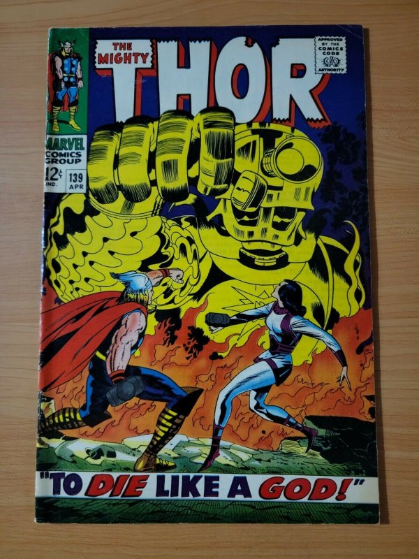 The Mighty Thor #139 ~ FINE - VERY FINE VF ~ 1967 Marvel Comics