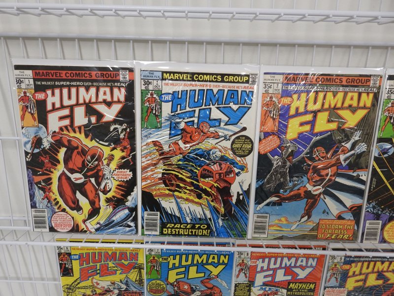 The Human Fly #1-18 (1977) Complete Set!!! Avg FN/VF Condition!