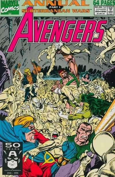 Avengers (1963 series) Annual #20, VF- (Stock photo)