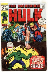 Incredible Hulk #128  comic book marvel--1970 