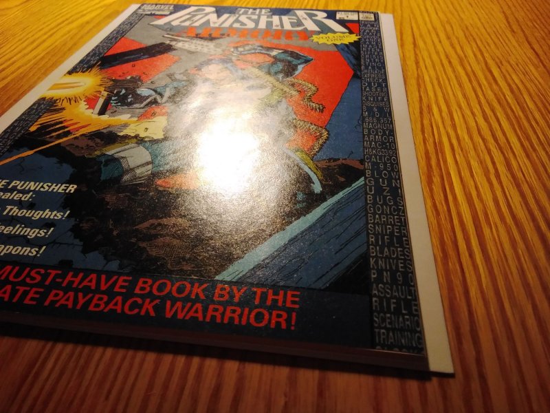 The Punisher Armory #1 Newsstand Edition (1990)