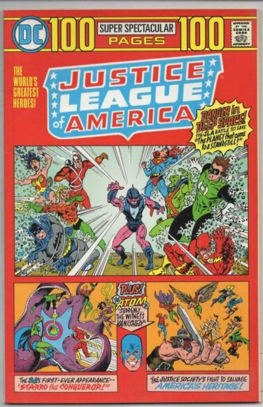 JUSTICE LEAGUE OF AMERICA #1 Super Spectacular VF/NM Wonder Woman DC 1975