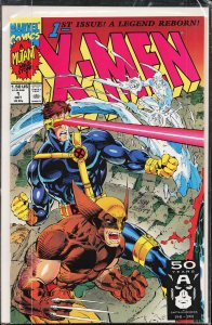 X-Men #1 Wolverine and Cyclops Cover (1991) X-Men [Key Issue]