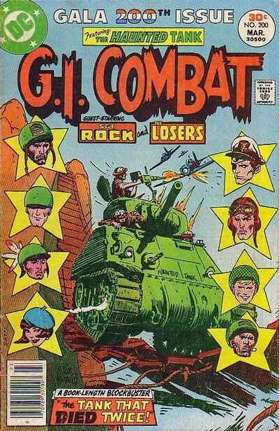 G.I. Combat #200 FN ; DC | March 1977 Sgt. Rock Haunted Tank the Losers