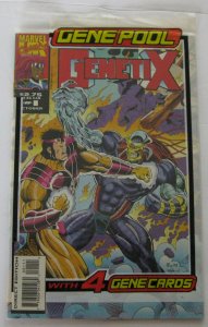 Genetix #1 Polybagged w/4 cards (Oct 1993, Marvel UK) NM (9.4) Dark Guard app