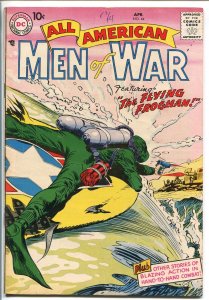 All-American Men Of War--#44--1957--COMIC BOOK--DC--FN