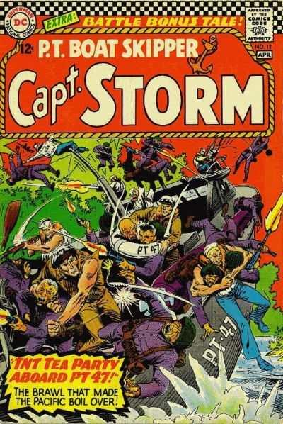 Capt. Storm #12, Good+ (Stock photo)