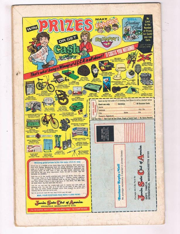 The Man-Thing #10 GD Marvel Comics Group Nobody Dies Forever Comic Book 1974 DE7