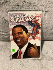 AMAZING SPIDER-MAN #583 OBAMA 4th PRINT VARIANT 2009 MARVEL COMICS 