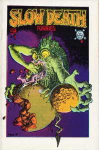 Slow Death Funnies Second Print Cover (1970)