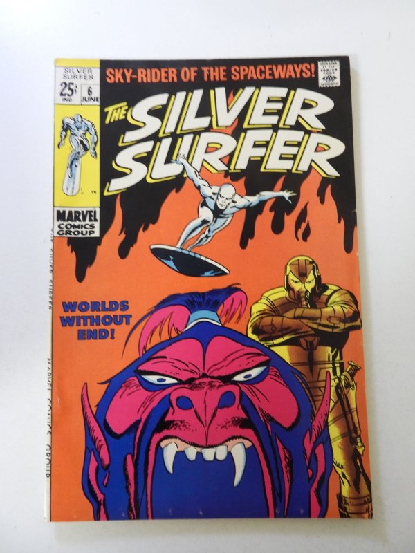 The Silver Surfer #6 (1969) VF- condition
