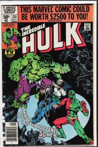 The Incredible Hulk #251 (1980) Hulk