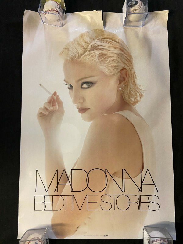 MADONNA BEDTIME STORIES 1994 PROMOTIONAL POSTER 24 X 36