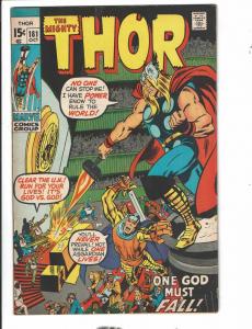 Mighty Thor # 181 VF Marvel Comic Book Odin Loki Avengers Enchantress Hela TD1