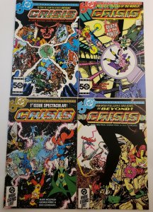 Crisis On Infinite Earths #1-12 Full Run VF/NM DC Comics 1985 Flash Supergirl 