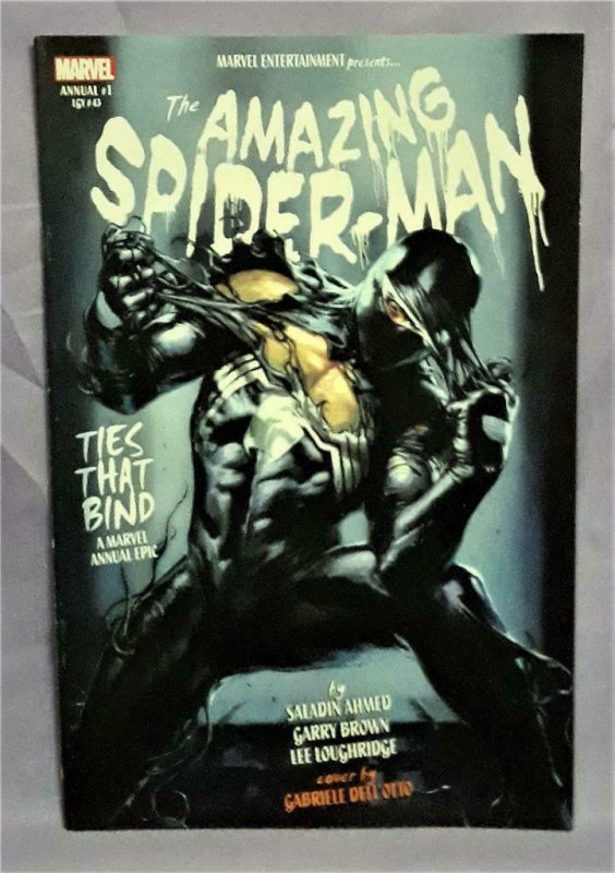 Amazing SPIDER-MAN ANNUAL #1 Gabriele Dell'Otto Variant Cover (Marvel, 2019)! 759606091294