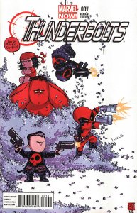 THUNDERBOLTS  (2012 Series)  (MARVEL) #1 YOUNG BABY Near Mint Comics Book