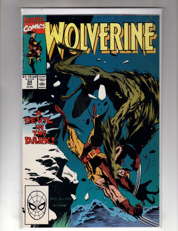Wolverine #34 (1990)          / ID#05