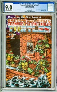 Teenage Mutant Ninja Turtles #1 (1985) CGC 9.0! 4th Print see desc