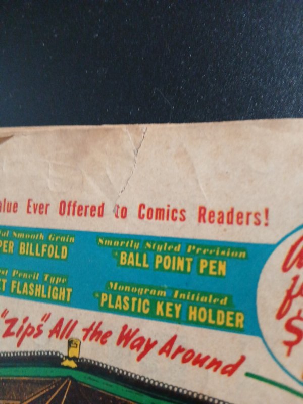 CRIME & PUNISHMENT #18 Comic GOLDEN AGE 1949 Bob Wood 10 Cent Lev Gleason