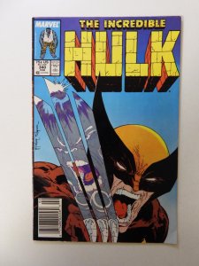The Incredible Hulk #340 Newsstand Edition (1988) FN- condition