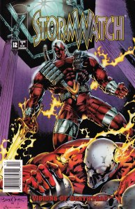 Stormwatch #12 (Newsstand) FN ; Image | Ron Marz