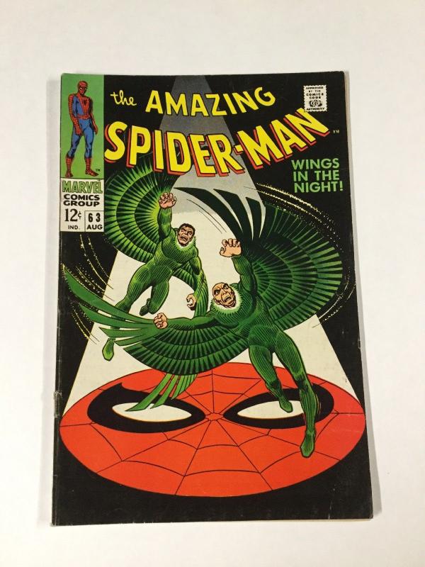 Amazing Spider-Man 63 5.0 Vg/fn Very Good / Fine Silver Age Marvel