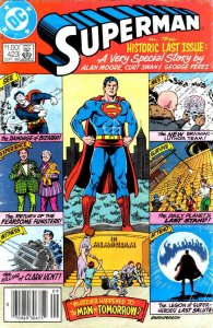 Superman (1st Series) #423 (Newsstand) VG ; DC | low grade comic Alan Moore Last