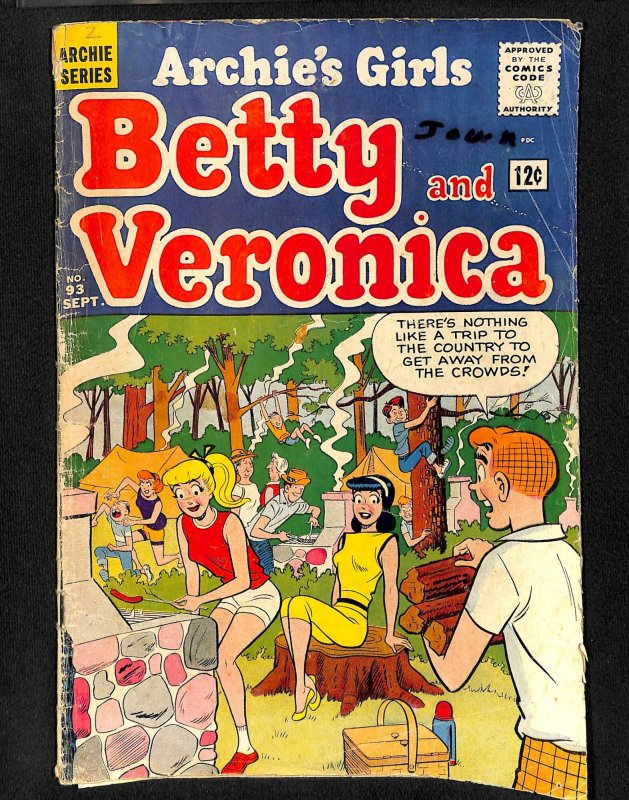 Archie's Girls Betty and Veronica #93 (1963)