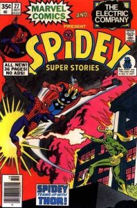 Spidey Super Stories   #27, VF- (Stock photo)