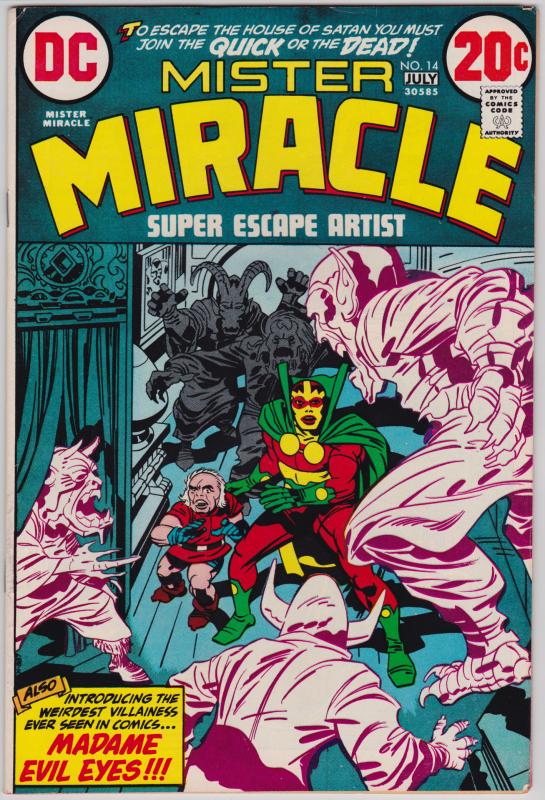 Mister Miracle #14 (Jun 1973, DC) 6.5 FN+