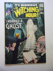 The Witching Hour #15 (1971) VG+ Condition cover detached at 1 staple