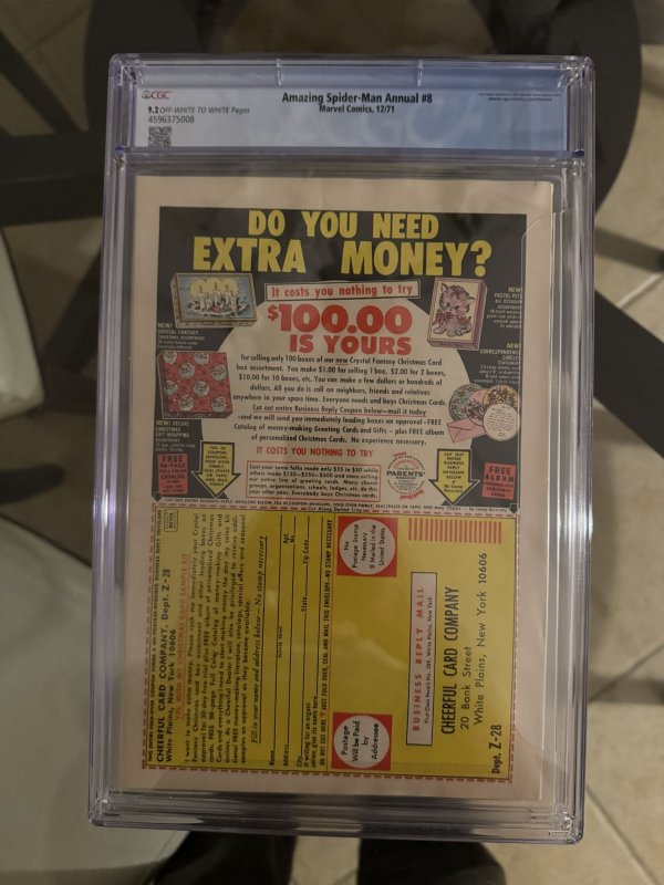 Amazing Spider-Man Annual #8 – CGC 9.2   King Size (1971)