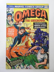 Omega the Unknown #1 (1976) FN Condition! MVS intact!
