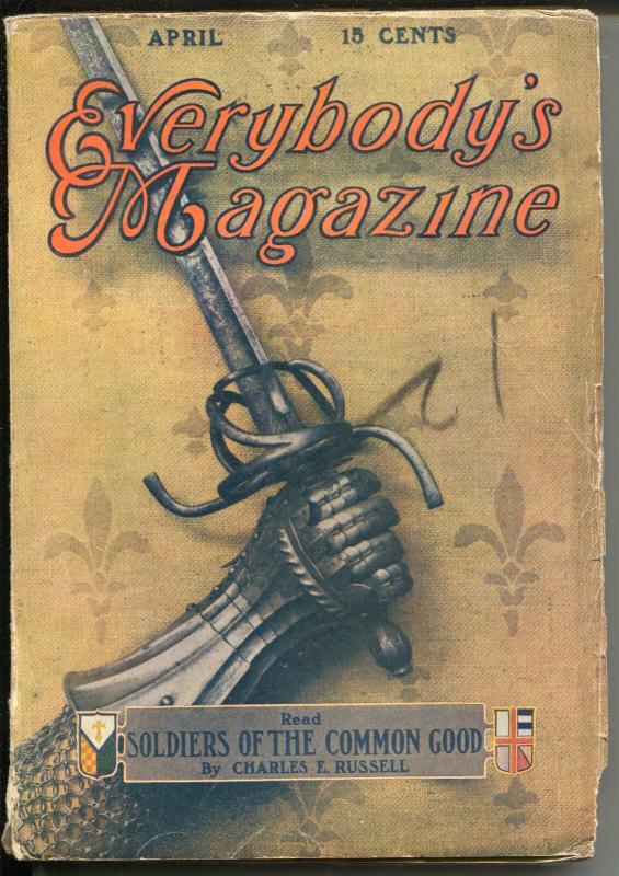 Everybody's Magazine 4/1927-Rex Beach-Hugh Pendexter-J.M. Flagg-FN