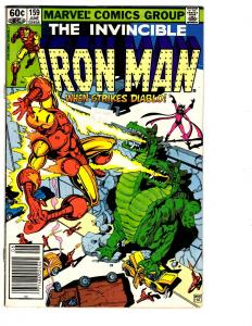 5 The Invincible Iron Man Marvel Comics # 156 157 158 159 160 Avengers BH19