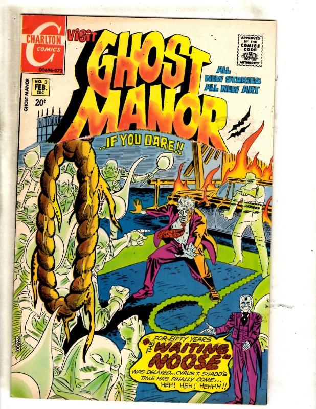 7 Charlton Comics Dr. Graves 11 12 29 Manor 3 Tales 3 78 Ghostly Haunts 32 JL29