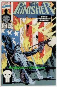 PUNISHER #44, NM+, Mike Baron, Flag Burner, Blood,1987, more in store