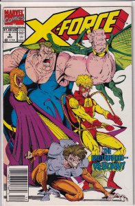 X-Force #1-#5 Set F/VF 1991 Marvel Comics 5 Book Lot